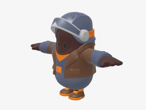 Maximilian Fall Guy - Fortnite 3D Model