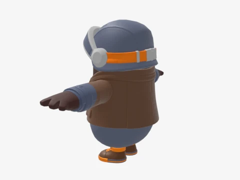 Maximilian Fall Guy - Fortnite 3D Model