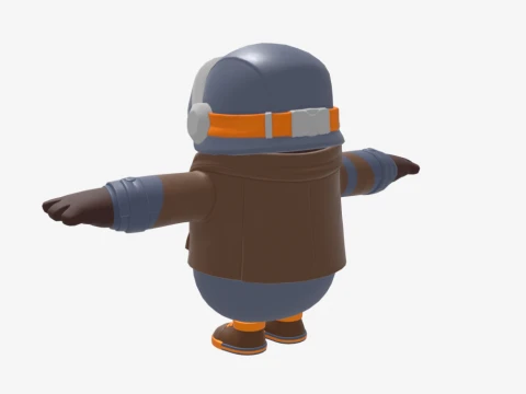 Maximilian Fall Guy - Fortnite 3D Model