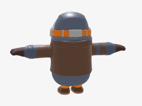 Maximilian Fall Guy - Fortnite 3D Model