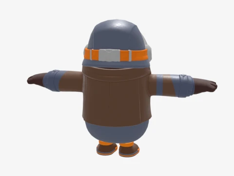 Maximilian Fall Guy - Fortnite 3D Model