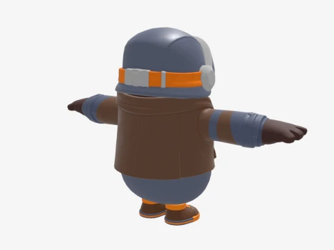 Maximilian Fall Guy - Fortnite 3D Model
