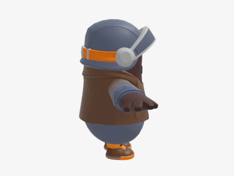 Maximilian Fall Guy - Fortnite 3D Model
