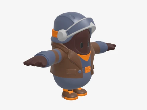 Maximilian Fall Guy - Fortnite 3D Model