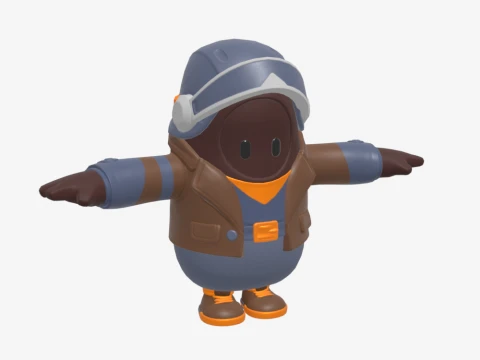 Maximilian Fall Guy - Fortnite 3D Model