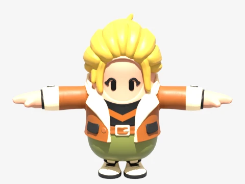 Wingtip Fall Guy - Fortnite 3D Model