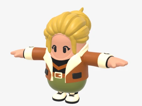 Wingtip Fall Guy - Fortnite 3D Model