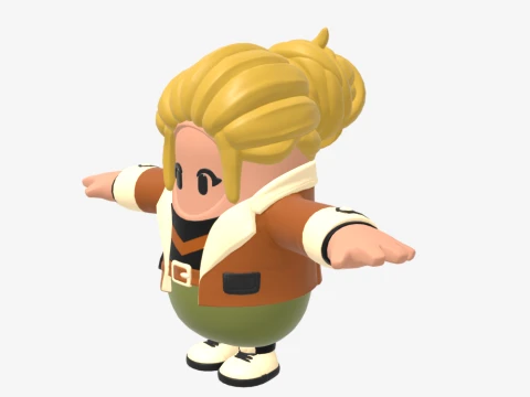 Wingtip Fall Guy - Fortnite 3D Model