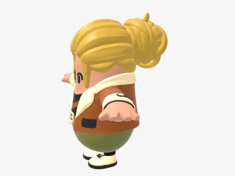 Wingtip Fall Guy - Fortnite 3D Model