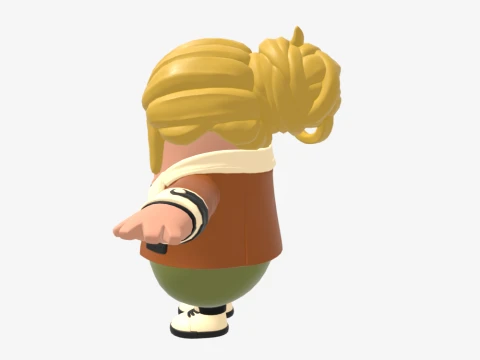 Wingtip Fall Guy - Fortnite 3D Model