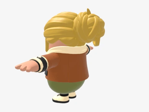 Wingtip Fall Guy - Fortnite 3D Model