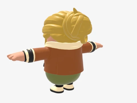Wingtip Fall Guy - Fortnite 3D Model
