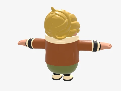 Wingtip Fall Guy - Fortnite 3D Model
