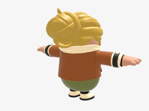 Wingtip Fall Guy - Fortnite 3D Model