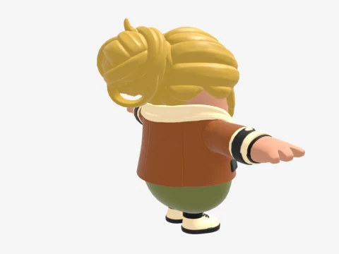 Wingtip Fall Guy - Fortnite 3D Model