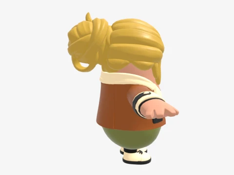 Wingtip Fall Guy - Fortnite 3D Model