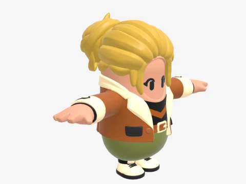 Wingtip Fall Guy - Fortnite 3D Model