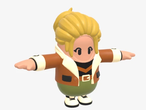 Wingtip Fall Guy - Fortnite 3D Model