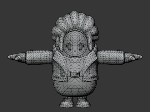 Wingtip Fall Guy - Fortnite 3D Model