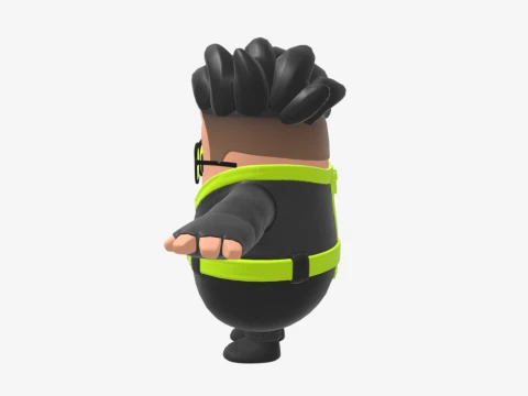 Barracuda Fall Guy - Fortnite 3D Model