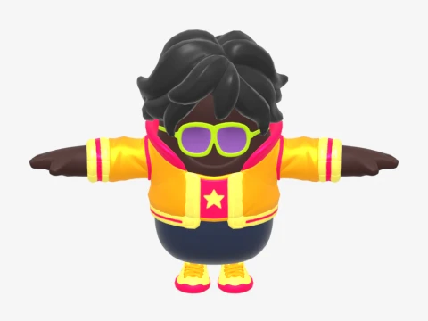 Funk Ops Fall Guy - Fortnite 3D Model