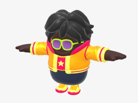 Funk Ops Fall Guy - Fortnite 3D Model