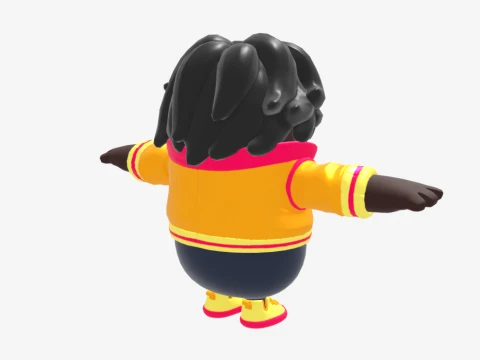 Funk Ops Fall Guy - Fortnite 3D Model