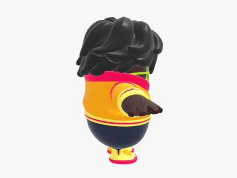 Funk Ops Fall Guy - Fortnite 3D Model