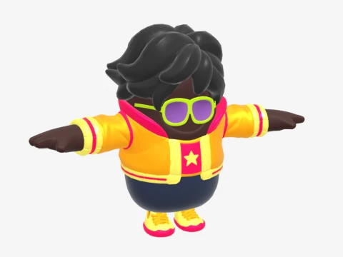 Funk Ops Fall Guy - Fortnite 3D Model