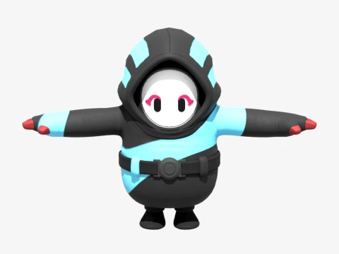 Tricksy Fall Guy - Fortnite 3D Model