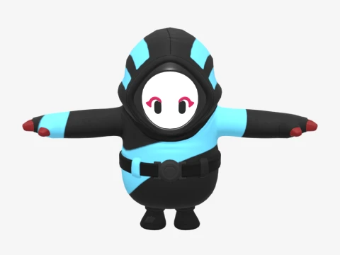 Tricksy Fall Guy - Fortnite 3D Model