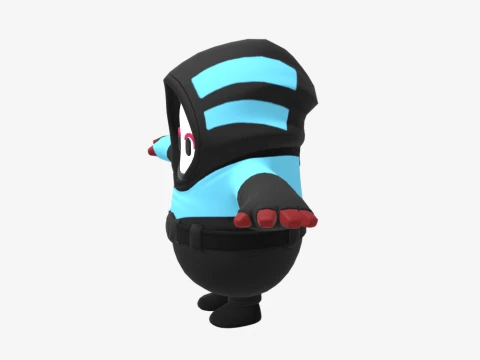 Tricksy Fall Guy - Fortnite 3D Model