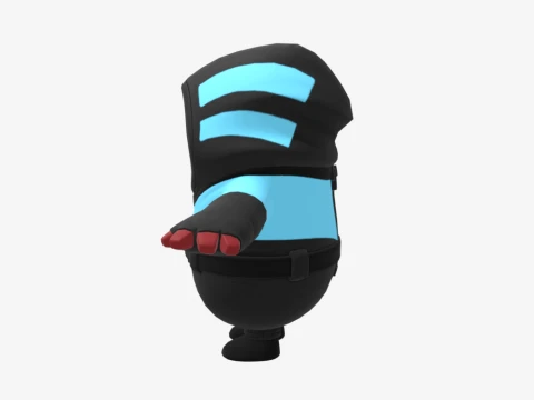 Tricksy Fall Guy - Fortnite 3D Model