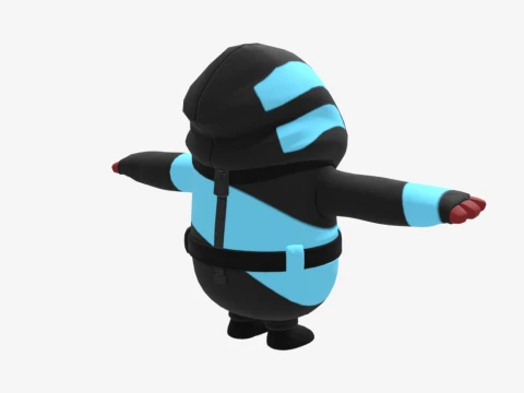 Tricksy Fall Guy - Fortnite 3D Model