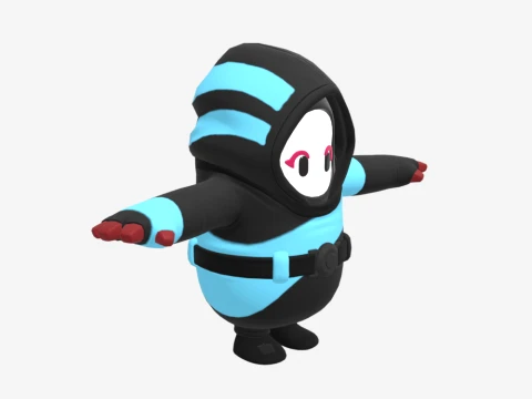 Tricksy Fall Guy - Fortnite 3D Model