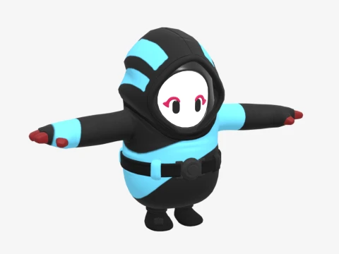 Tricksy Fall Guy - Fortnite 3D Model