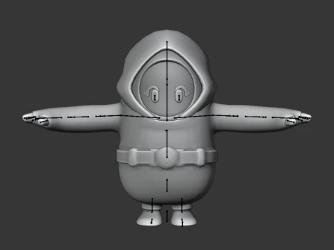Tricksy Fall Guy - Fortnite 3D Model
