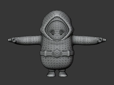 Tricksy Fall Guy - Fortnite 3D Model