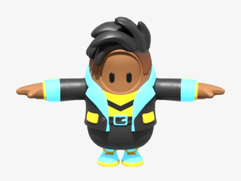 Y0ND3R Fall Guy - Fortnite 3D Model