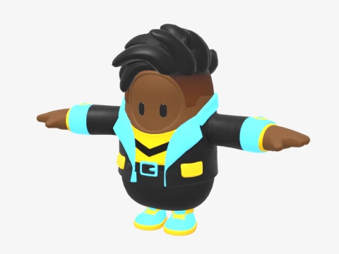 Y0ND3R Fall Guy - Fortnite 3D Model