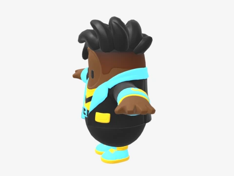 Y0ND3R Fall Guy - Fortnite 3D Model