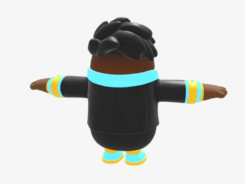 Y0ND3R Fall Guy - Fortnite 3D Model