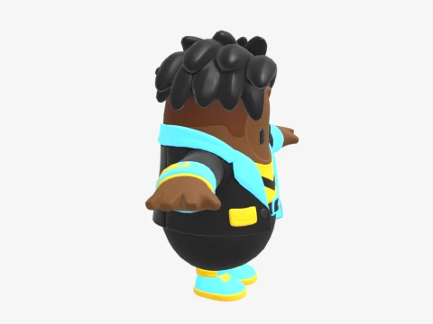 Y0ND3R Fall Guy - Fortnite 3D Model