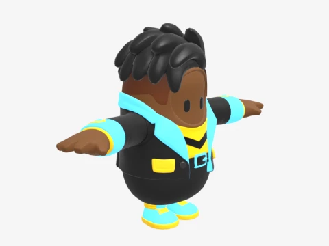 Y0ND3R Fall Guy - Fortnite 3D Model