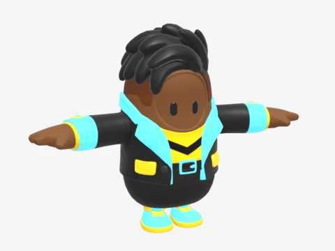 Y0ND3R Fall Guy - Fortnite 3D Model