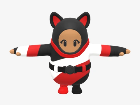 Agata Fall Guy - Fortnite 3D Model