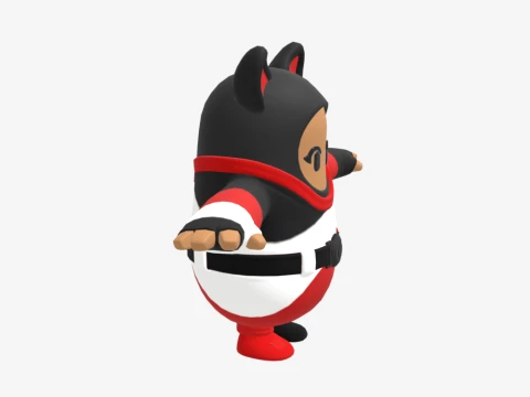 Agata Fall Guy - Fortnite 3D Model