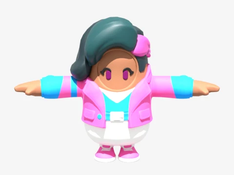 Dali Fall Guy - Fortnite 3D Model