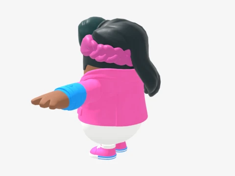 Dali Fall Guy - Fortnite 3D Model
