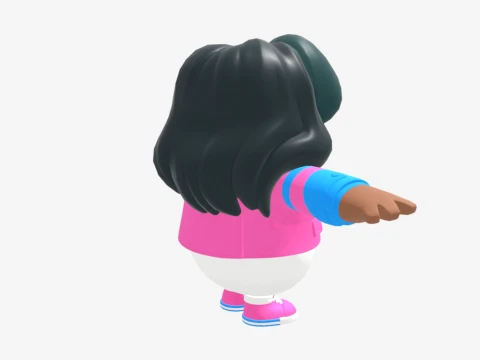 Dali Fall Guy - Fortnite 3D Model